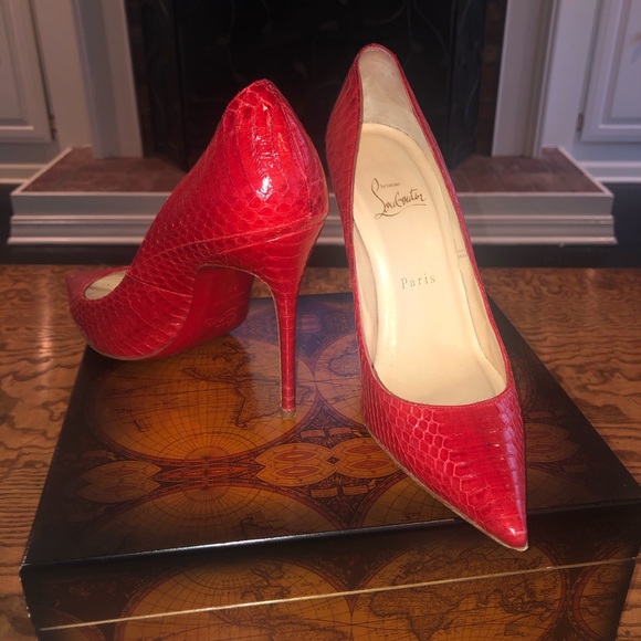 Christian Louboutin Shoes - Christian Louboutin Watersnake Lucido